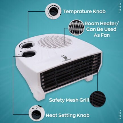 SMALL-ORP 1000/2000 Watt. BLOWER HEATER - Image 2