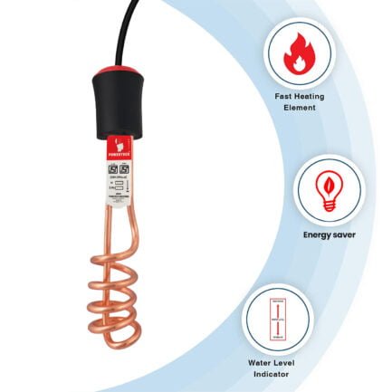 Immersion Rod Shockproof Water Heater S.S with 1 Season Warranty - Image 2