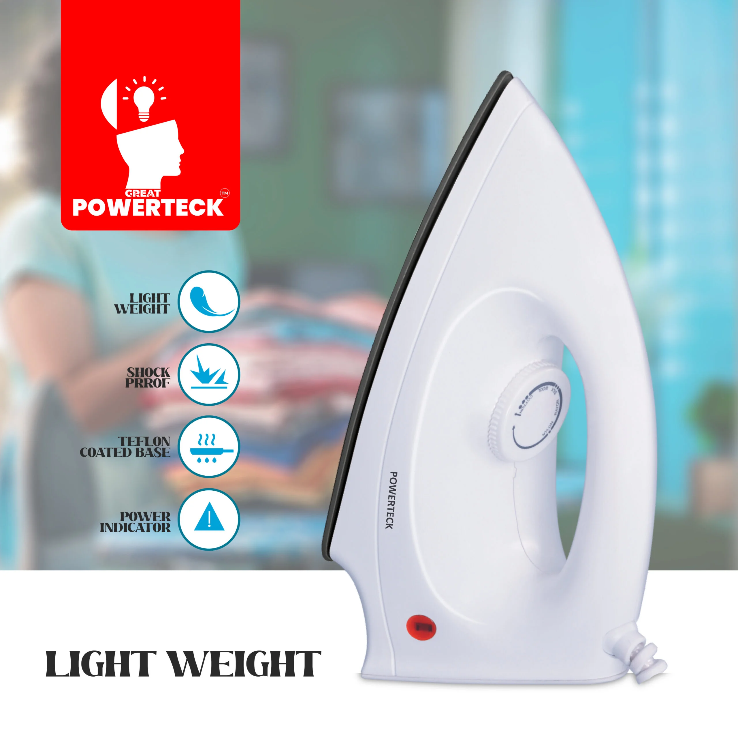 BULLET DRY IRON 750W. - Image 3
