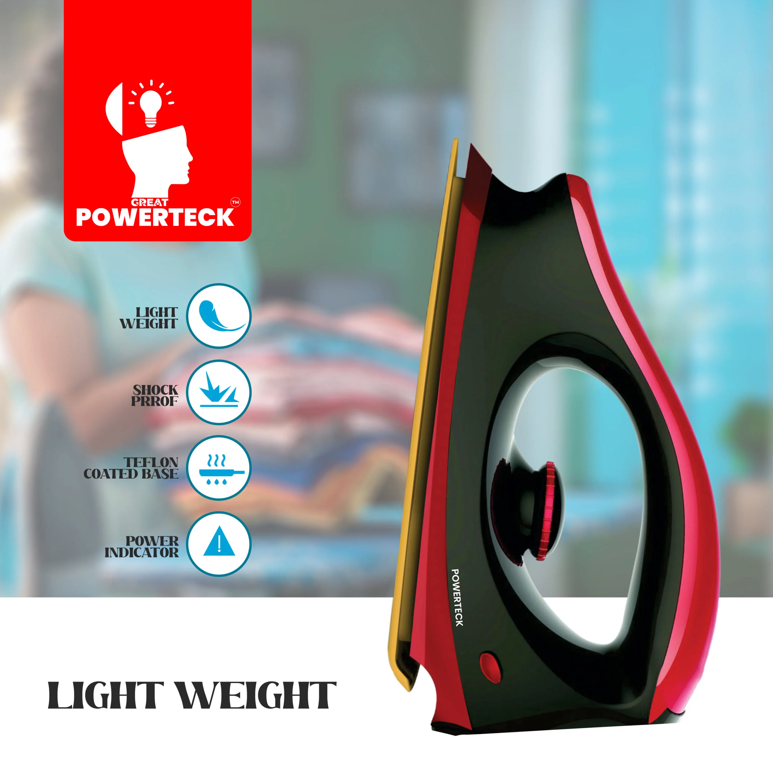 MAJISTRY DRY IRON 750W. - Image 3