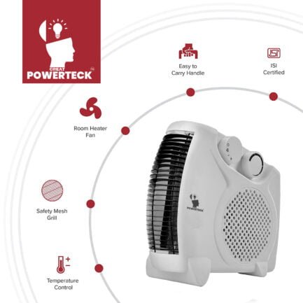 BAJ TOWER 1000/2000 Watt. BLOWER HEATER - Image 4