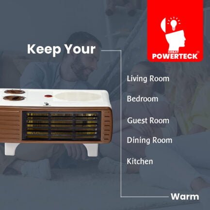 HEAT CONVECTOR 1000/2000 Watt. BLOWER HEATER - Image 4