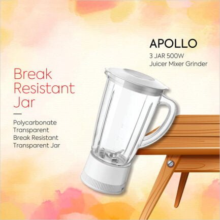 SUPERIOR JUICER & MIXER GRINDER 550W. 2JAR - Image 2