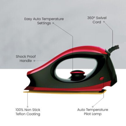MAJISTRY DRY IRON 750W. - Image 2