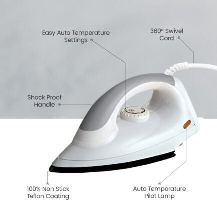 VISTA DRY IRON 750W. - Image 3