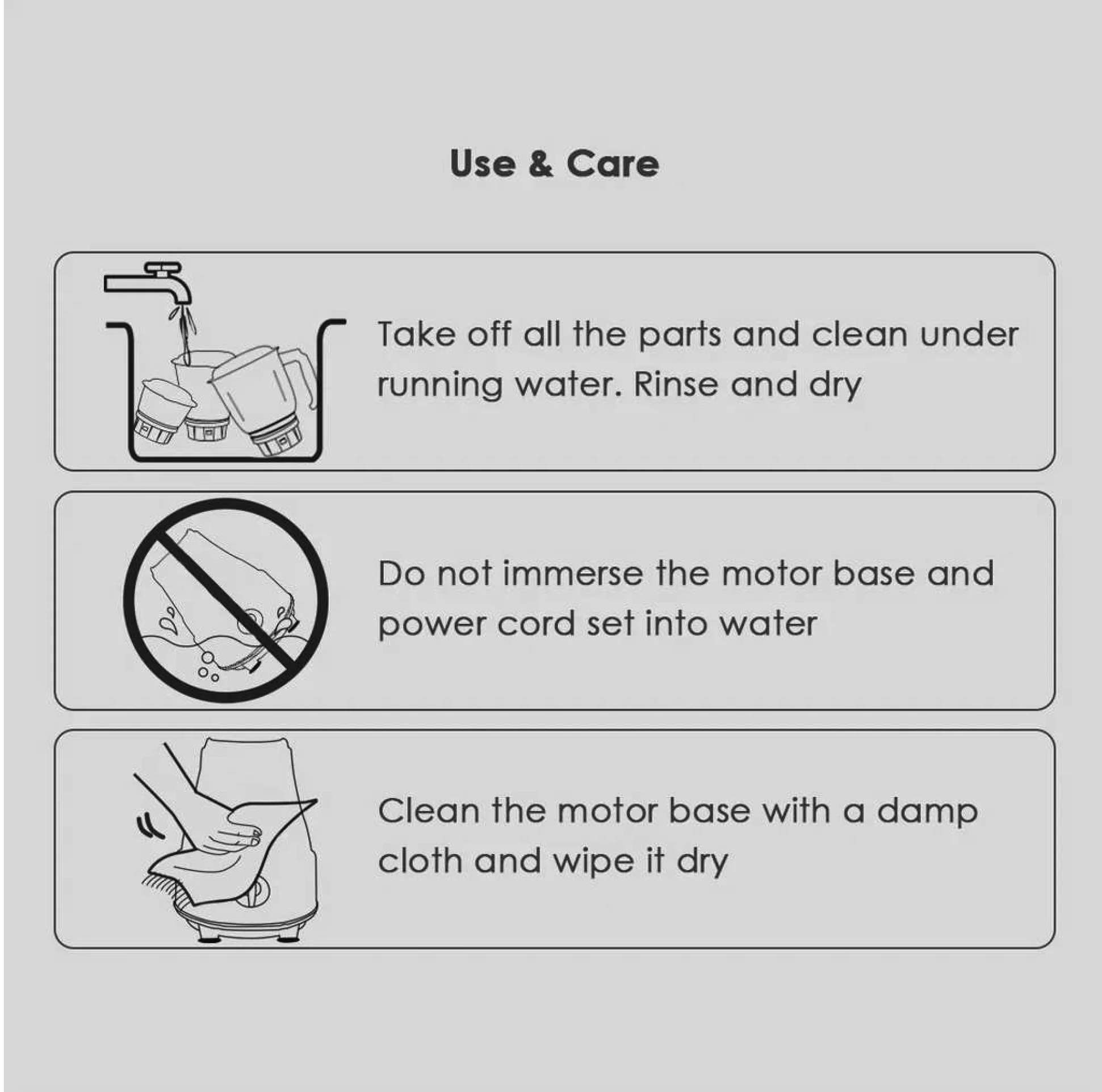 GRAND 600W. 3JAR MIXER GRINDER - Image 4