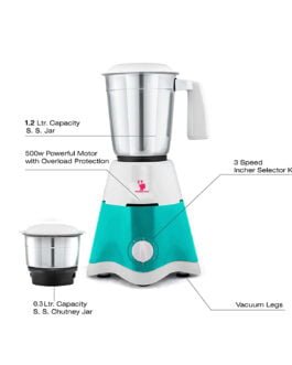 STAR 500W. 2JAR MIXER GRINDER