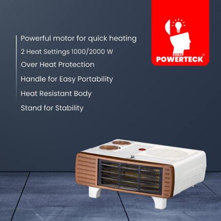 HEAT CONVECTOR 1000/2000 Watt. BLOWER HEATER - Image 5