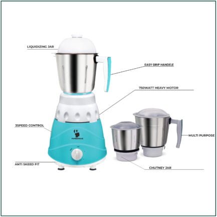 B-ULTRA 750W. 3JAR MIXER GRINDER - Image 2