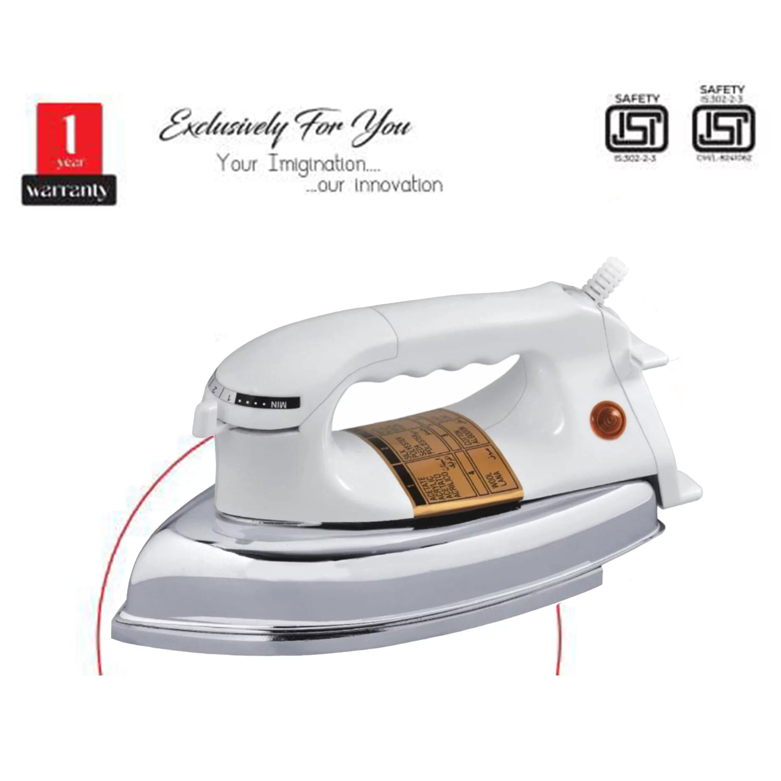 DELUXE PLANCHA IRON 750W. - Image 2